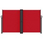 Red retractable side awning 140x1200 cm by , Umbrellas - Ref: Foro24-4004807, Price: 126,43 €, Discount: %