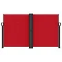 Red retractable side awning 140x1200 cm by , Umbrellas - Ref: Foro24-4004807, Price: 141,53 €, Discount: %