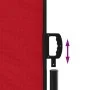 Red retractable side awning 140x1200 cm by , Umbrellas - Ref: Foro24-4004807, Price: 141,53 €, Discount: %