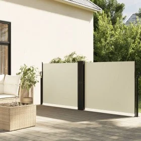 Cremefarbene einziehbare Seitenmarkise 140 x 1200 cm von , Sonnenschirme - Ref: Foro24-4004805, Preis: 141,53 €, Rabatt: %