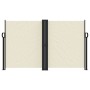 Cream retractable side awning 140x1200 cm by , Umbrellas - Ref: Foro24-4004805, Price: 120,94 €, Discount: %
