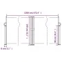 Cremefarbene einziehbare Seitenmarkise 140 x 1200 cm von , Sonnenschirme - Ref: Foro24-4004805, Preis: 141,53 €, Rabatt: %