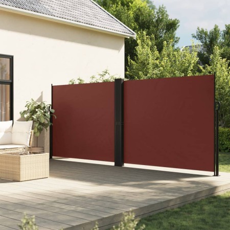 Brown retractable side awning 160x1200 cm by , Umbrellas - Ref: Foro24-4004824, Price: 151,90 €, Discount: %