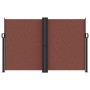 Brown retractable side awning 160x1200 cm by , Umbrellas - Ref: Foro24-4004824, Price: 151,90 €, Discount: %