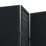 Black Paulownia solid wood 3-panel dividing screen by , Room dividers - Ref: Foro24-358846, Price: 89,75 €, Discount: %