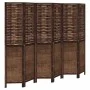 6-teilige Trennwand aus dunkelbraunem Paulownia-Holz von , Raumteiler - Ref: Foro24-358714, Preis: 146,69 €, Rabatt: %
