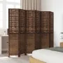 6-teilige Trennwand aus dunkelbraunem Paulownia-Holz von , Raumteiler - Ref: Foro24-358714, Preis: 146,69 €, Rabatt: %