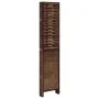 6-teilige Trennwand aus dunkelbraunem Paulownia-Holz von , Raumteiler - Ref: Foro24-358714, Preis: 146,69 €, Rabatt: %