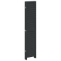6-teilige Trennwand aus schwarzem Paulownia-Massivholz von , Raumteiler - Ref: Foro24-358859, Preis: 200,42 €, Rabatt: %