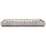 Estructura de cama madera de ingeniería gris hormigón 160x200cm de , Camas y somieres - Ref: Foro24-3209845, Precio: 134,02 €...