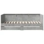 Concrete gray engineered wood lounger with drawers 100x200 cm by , Beds and slatted bases - Ref: Foro24-3280842, Price: 206,5...