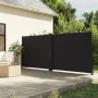 Black retractable side awning 160x1000 cm by , Umbrellas - Ref: Foro24-4004729, Price: 152,94 €, Discount: %