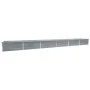 Gray galvanized steel flower bed 600x80x45 cm by vidaXL, Pots and planters - Ref: Foro24-47072, Price: 113,29 €, Discount: %