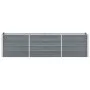 Galvanized steel garden bed in gray, 240x40x45 cm by vidaXL, Pots and planters - Ref: Foro24-47044, Price: 70,95 €, Discount: %