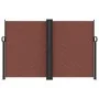 Brown retractable side awning 160x1000 cm by , Umbrellas - Ref: Foro24-4004734, Price: 146,74 €, Discount: %