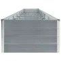 Gray galvanized steel flower bed 600x80x45 cm by vidaXL, Pots and planters - Ref: Foro24-47072, Price: 113,29 €, Discount: %