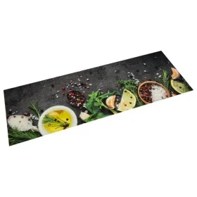 Küchenteppich waschbar Samt Zeichnung Gewürze 60x180 cm von , Fußmatten - Ref: Foro24-4005609, Preis: 37,23 €, Rabatt: %