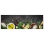 Alfombra de cocina lavable terciopelo dibujo especias 60x180 cm de , Felpudos - Ref: Foro24-4005609, Precio: 37,17 €, Descuen...