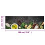 Küchenteppich waschbar Samt Zeichnung Gewürze 60x180 cm von , Fußmatten - Ref: Foro24-4005609, Preis: 37,93 €, Rabatt: %