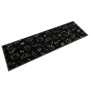Alfombra de cocina lavable terciopelo negro Morning 45x150 cm de , Felpudos - Ref: Foro24-4005584, Precio: 24,53 €, Descuento: %