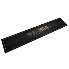 Waschbarer Küchenteppich aus Samt mit Kaffeetext, 60 x 300 cm von , Fußmatten - Ref: Foro24-4005592, Preis: 56,48 €, Rabatt: %