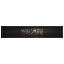 Washable kitchen rug velvet coffee text 60x300 cm by , Doormats - Ref: Foro24-4005592, Price: 57,62 €, Discount: %