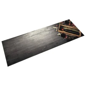 Waschbarer Küchenteppich aus Weinflaschen-Samt, 45 x 150 cm von , Fußmatten - Ref: Foro24-4005602, Preis: 24,21 €, Rabatt: %