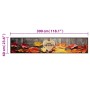 Herbstlicher, waschbarer Küchenteppich aus Samt, 60 x 300 cm von , Fußmatten - Ref: Foro24-4005628, Preis: 52,18 €, Rabatt: %