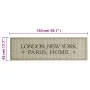 Capital Home washable velvet kitchen rug 45x150 cm by , Doormats - Ref: Foro24-4005635, Price: 22,49 €, Discount: %