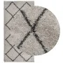 Alfombra pelo largo moderna PAMPLONA beige antracita 100x200 cm de , Alfombras - Ref: Foro24-375386, Precio: 34,27 €, Descuen...