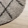 Modern long pile rug PAMPLONA anthracite beige Ø240 cm by , Rugs - Ref: Foro24-375402, Price: 96,46 €, Discount: %