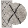 Modern long hair rug PAMPLONA anthracite beige 80x200 cm by , Rugs - Ref: Foro24-375384, Price: 30,30 €, Discount: %
