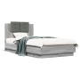 Cama con cabecero madera de ingeniería gris Sonoma 75x190 cm de , Camas y somieres - Ref: Foro24-3209980, Precio: 134,21 €, D...