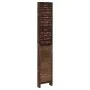 Dark brown paulownia wood 6-panel dividing screen by , Room dividers - Ref: Foro24-358716, Price: 196,52 €, Discount: %