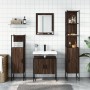 Badezimmermöbel-Set, 4-teilig, Eichenbraun-Sperrholz von , Badezimmermöbel - Ref: Foro24-3214358, Preis: 217,69 €, Rabatt: %
