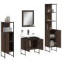 Badezimmermöbel-Set, 4-teilig, Eichenbraun-Sperrholz von , Badezimmermöbel - Ref: Foro24-3214358, Preis: 214,50 €, Rabatt: %