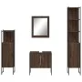 Badezimmermöbel-Set, 4-teilig, Eichenbraun-Sperrholz von , Badezimmermöbel - Ref: Foro24-3214358, Preis: 214,50 €, Rabatt: %