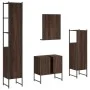 Badezimmermöbel-Set, 4-teilig, Eichenbraun-Sperrholz von , Badezimmermöbel - Ref: Foro24-3214358, Preis: 214,50 €, Rabatt: %