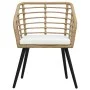 Garden chairs 2 units with oak-colored synthetic rattan cushions by vidaXL, Garden chairs - Ref: Foro24-48576, Price: 167,96 ...