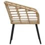 Garden chairs 2 units with oak-colored synthetic rattan cushions by vidaXL, Garden chairs - Ref: Foro24-48576, Price: 169,30 ...