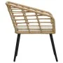 Garden chairs 2 units with oak-colored synthetic rattan cushions by vidaXL, Garden chairs - Ref: Foro24-48576, Price: 167,96 ...