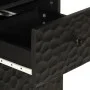 Solid black mango wood bathroom cabinet 38x33x160 cm by , bathroom vanities - Ref: Foro24-356841, Price: 151,35 €, Discount: %
