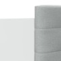 Weißer Bettrahmen aus Holzwerkstoff mit Kopfteil 200 x 200 cm von , Betten und Lattenroste - Ref: Foro24-3209891, Preis: 232,...