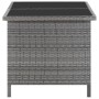 5-teiliges Garten-Essset und graue synthetische Rattankissen von vidaXL, Gartensets - Ref: Foro24-46115, Preis: 907,26 €, Rab...