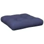 Navy blue fabric pallet sofa cushion 60x60x12 cm by , Cushions for chairs and sofas - Ref: Foro24-377851, Price: 25,46 €, Dis...
