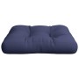 Navy blue fabric pallet sofa cushion 60x60x12 cm by , Cushions for chairs and sofas - Ref: Foro24-377851, Price: 27,03 €, Dis...