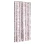 Silver gray and pink chenille fly curtain 90x200 cm by , Mosquito nets for windows - Ref: Foro24-377362, Price: 58,61 €, Disc...