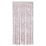 Silver gray and pink chenille fly curtain 90x200 cm by , Mosquito nets for windows - Ref: Foro24-377362, Price: 58,61 €, Disc...