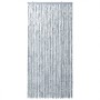 Weißer und grauer Chenille-Fliegenvorhang, 100 x 230 cm von , Moskitonetze für Fenster - Ref: Foro24-377376, Preis: 63,30 €, ...