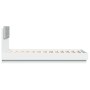 Estructura cama con cabecero madera ingeniería blanca 75x190 cm de , Camas y somieres - Ref: Foro24-3209975, Precio: 134,94 €